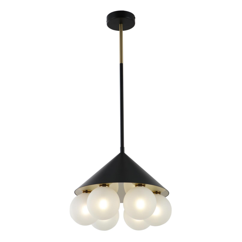چراغ آویز هندسی مینیمالیستی 6-LIGHTS